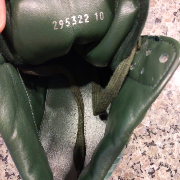 Men's size 10G Gucci Sneakers - Picture 5 of 7